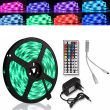 Load image into Gallery viewer, 12V DC Bluetooth LED lamp Strip 2835 SMD RGB Tape LED Under Cabinet light Living Room Bedroom Backlight Closet Kitchen lighting