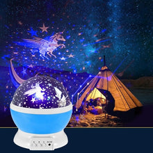 Load image into Gallery viewer, Colorful Starry Sky Galaxy Projector Blueteeth USB Voice Control Music Player LED Night Light USB Charging Projection Lamp Gift