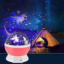 Load image into Gallery viewer, Colorful Starry Sky Galaxy Projector Blueteeth USB Voice Control Music Player LED Night Light USB Charging Projection Lamp Gift