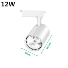 Load image into Gallery viewer, LED Track Light 12W 20W 30W COB Track Lights Rail Spotlight Lamp Aluminum Track Rail Fixture Shop Window display lighting 220V