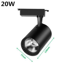 Load image into Gallery viewer, LED Track Light 12W 20W 30W COB Track Lights Rail Spotlight Lamp Aluminum Track Rail Fixture Shop Window display lighting 220V