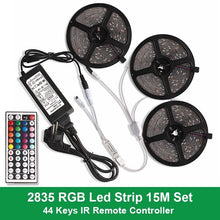 Load image into Gallery viewer, 12V DC Bluetooth LED lamp Strip 2835 SMD RGB Tape LED Under Cabinet light Living Room Bedroom Backlight Closet Kitchen lighting