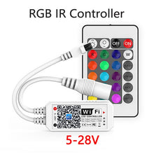 Load image into Gallery viewer, Magic Home 5V~24V RGB Wifi Controller RGBW RGBWW WiFi Led controller 12V For 5050 2835 5630 3528 led strip