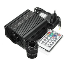 Load image into Gallery viewer, 16W RGBW LED Fiber Optic Starry Sky 2m*0.75mm 150Pcs/200pcs/300pcs Optical Fiber Lighting Decoracion with Remote
