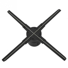 Load image into Gallery viewer, Wifi 3D Hologram Projector Fan 576 LED Holographic Imaging Lamp Player 3D Remote Advertising Display Projector Light With 16G TF
