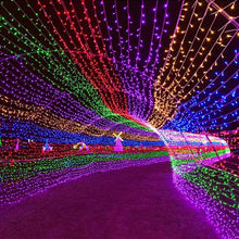 Load image into Gallery viewer, Christmas Outdoor Lighting 20/30/50/100M LED Street Garland Fairy String Lights Decor For Garden Park Entrance 8 change Luminous
